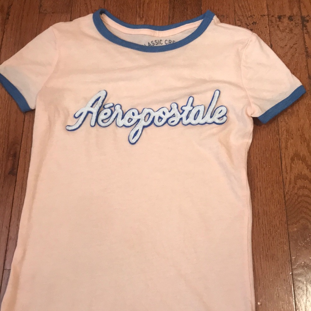 Aeropostale light pink shirt